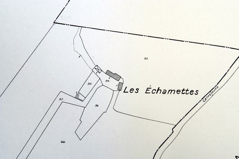 Ferme, actuellement maison - les Echamettes, Saint-Léger