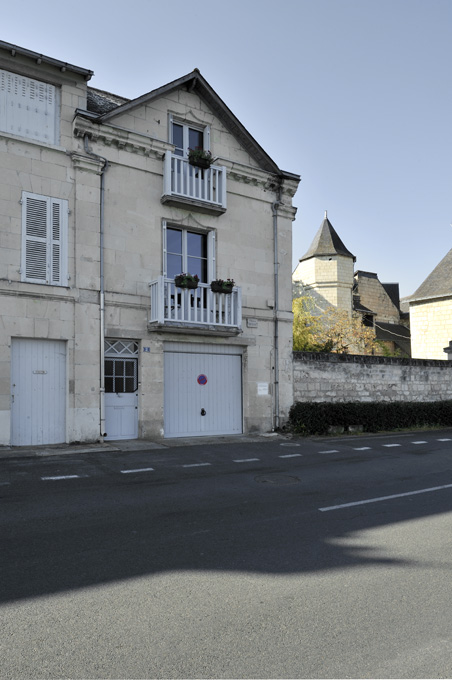 Lotissement de trois maisons, 2, 3, 4 quai Alexandre-Dumas, Montsoreau