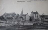 Une vue générale du bourg, carte postale du début du XXe siècle.