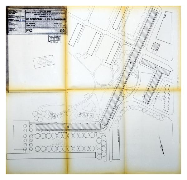 Immeubles du quartier du Ronceray-Glonnières