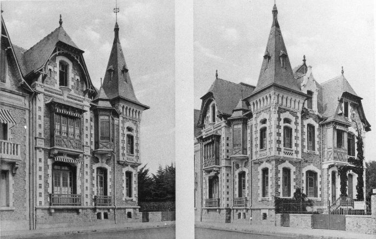 Maison dite villa balnéaire Saint-Quiriac actuellement immeuble à logements les Flots Bleus, 34 boulevard Darlu