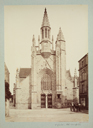 Photographie de la fin du XIXe siècle, vue de la façade ouest.