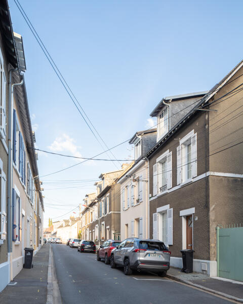 Maisons sérielles, rue Jean-Henri-Lelièvre