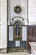 Monument aux morts, église paroissiale Saint-Hilaire de Montilliers