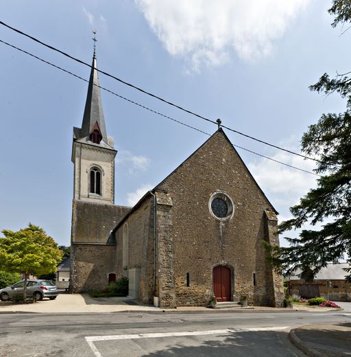 Église paroissiale Saint-Martin - place de l'église, Pommerieux