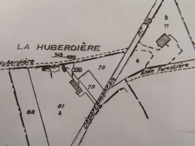 Ensemble de 2 maisons forestières de la Huberdière et des Forges, actuellement maisons