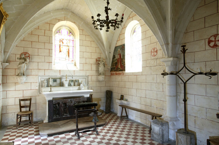 Ensemble des décors peints de la chapelle Saint-Nicolas