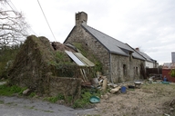 Ferme dite métairie de Kervin puis rangée de maisons, 1er ensemble