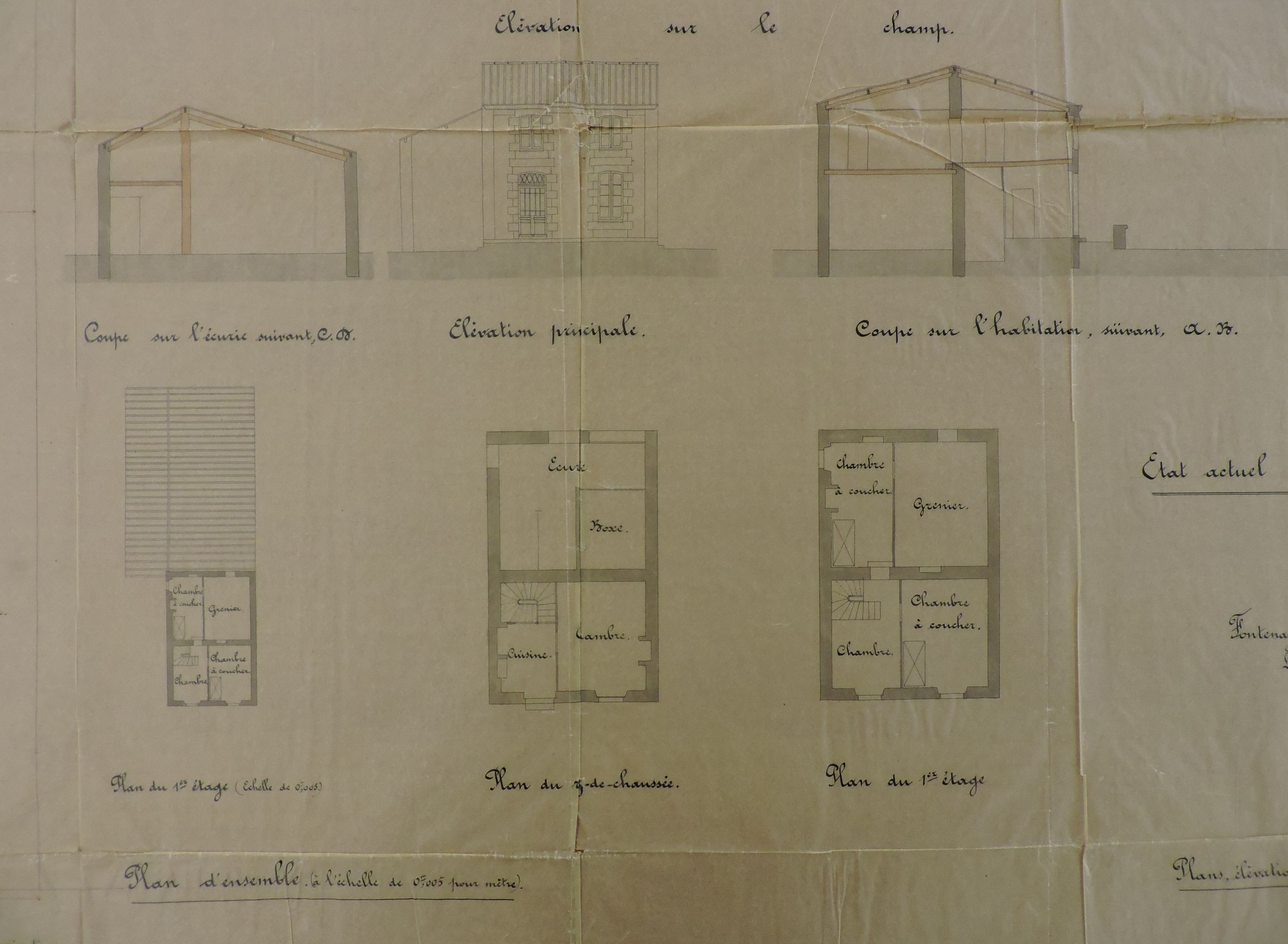 Ferme, actuellement maison ; 21 rue Saint-Pient