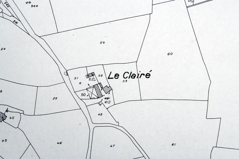 Écart, puis ferme, actuellement maison - le Clairé, Saint-Léger