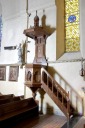 Chaire à prêcher - Église paroissiale Saint-Jean-Baptiste, Saint-Jean-sur-Erve