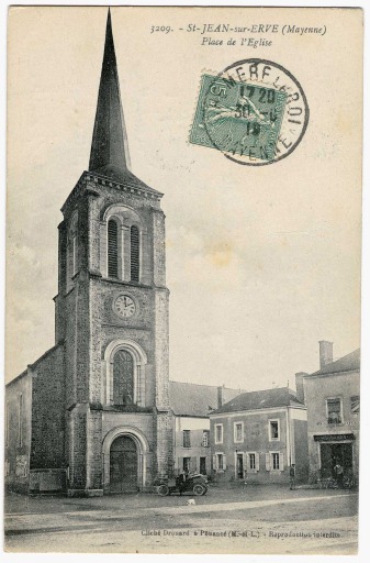 Maison - 1 place de l'église, Saint-Jean-sur-Erve