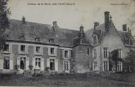Le château de la Barre, photographie du début du XXe siècle.