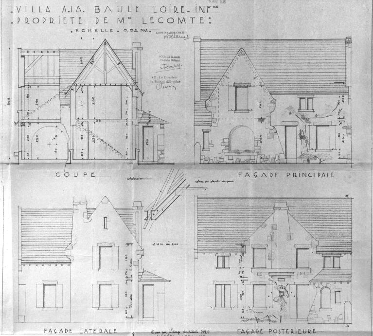 Maison dite villa balnéaire Caer Netra, 41 avenue Alfred-Bruneau