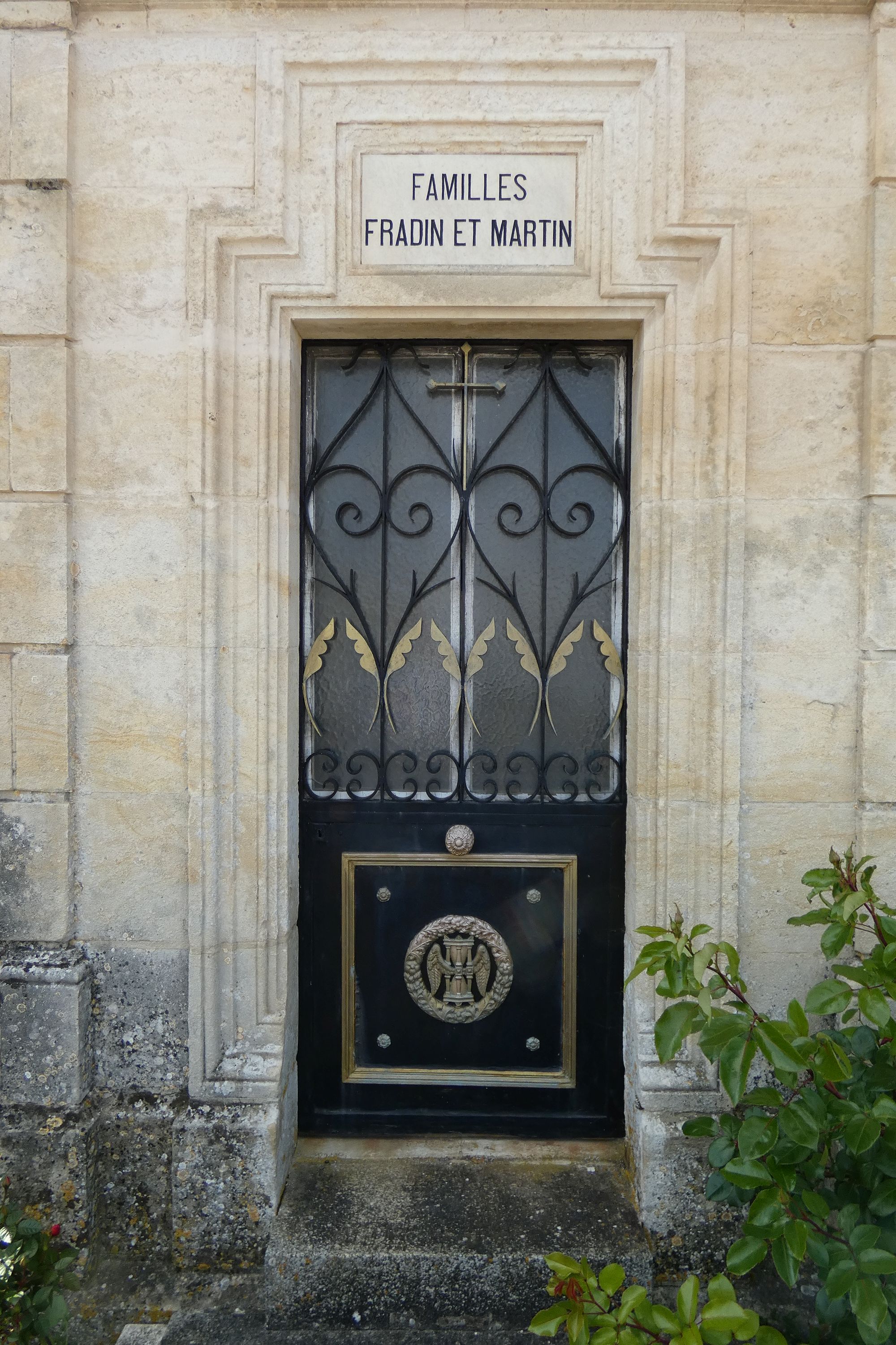 Chapelle funéraire de la famille Fradin-Martin