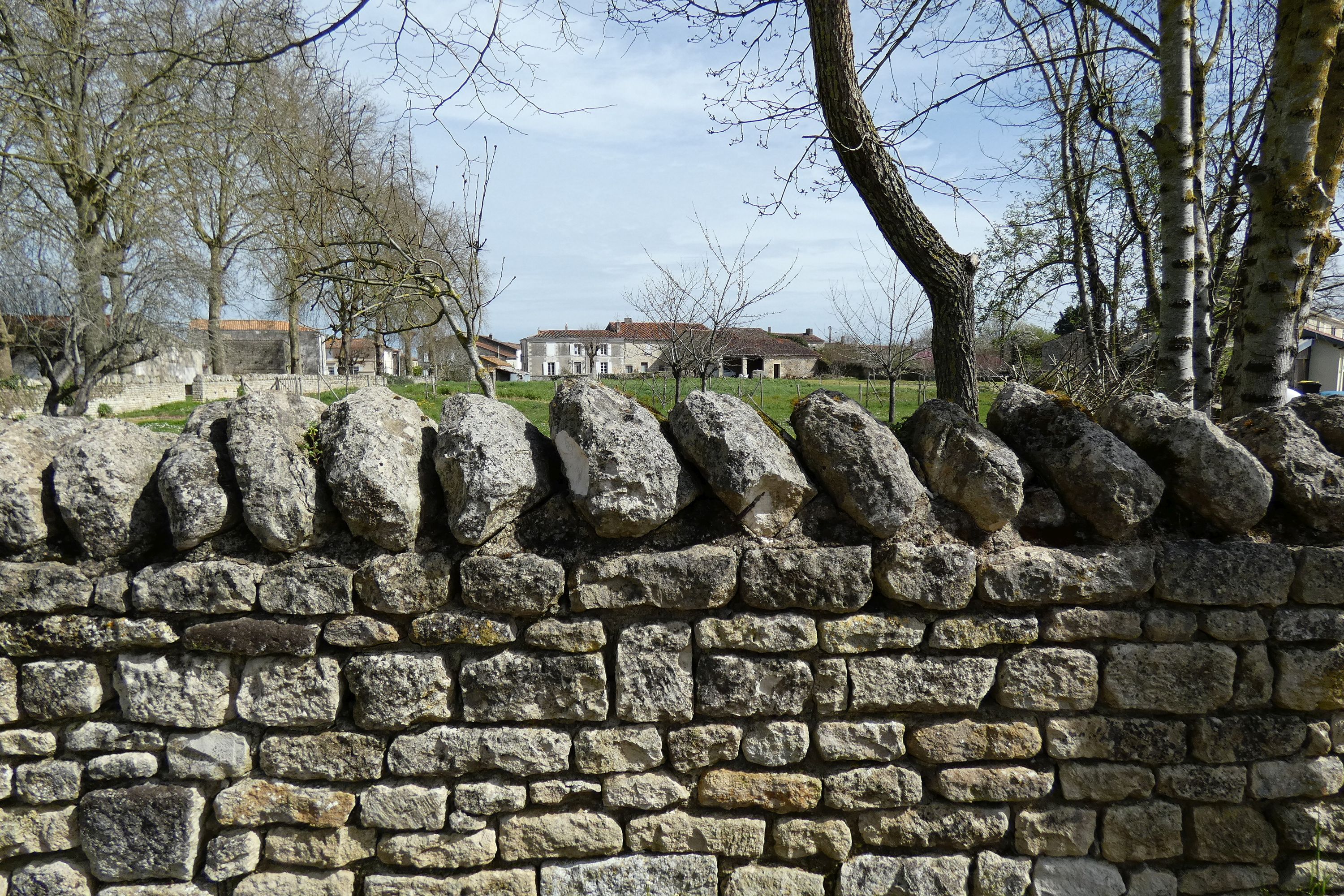 Mur de clôture, rue du Port