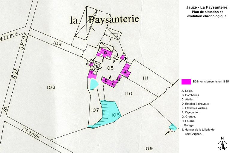 Manoir de la Paysanterie, puis ferme