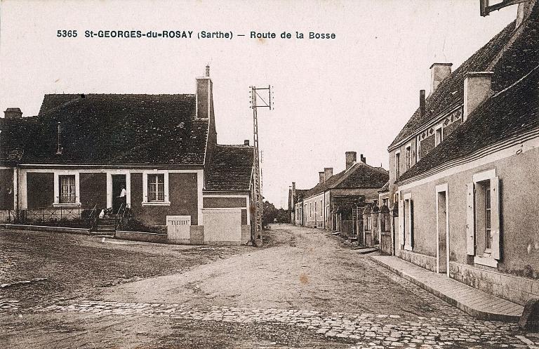 Le village de Saint-Georges-du-Rosay.