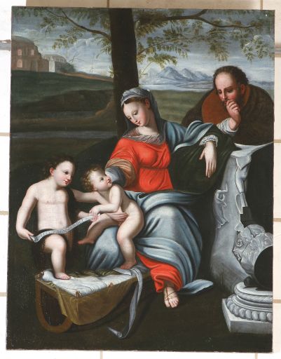 Tableau : Sainte Famille au chêne