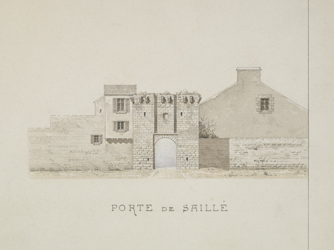 Porte de ville dite porte de Saillé