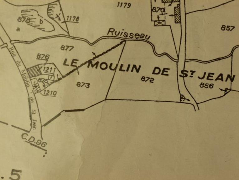 Les moulins de la commune de Pruillé-l'Éguillé