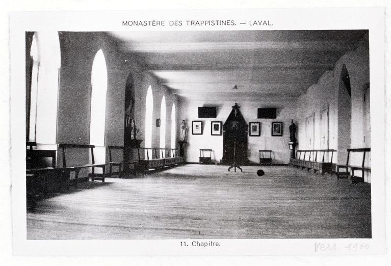 Couvent de trappistines Notre-Dame-du-Havre-du-Salut-de-l'Immaculée-Conception, rue Saint-Benoît, Laval