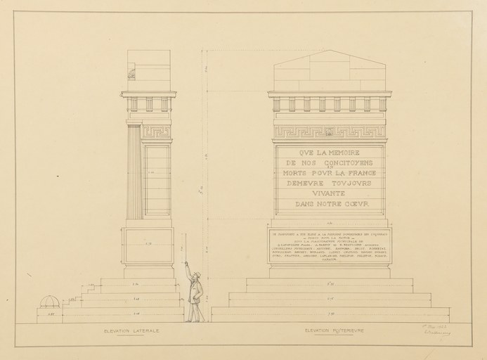 Monument aux morts de la guerre de 1914-1918, Square des Anciens Combattants