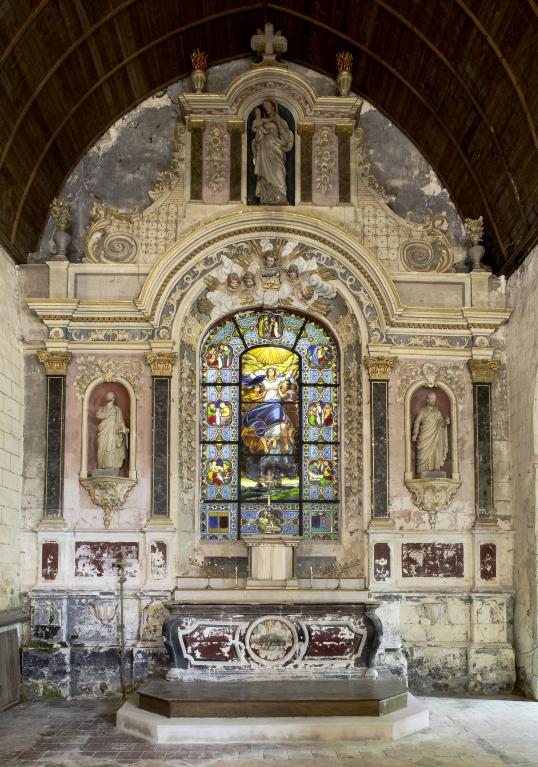 Retable du maître-autel, autel et tabernacle