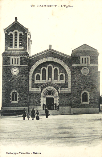 Église paroissiale Saint-Louis à Paimbœuf, place de l'Eglise