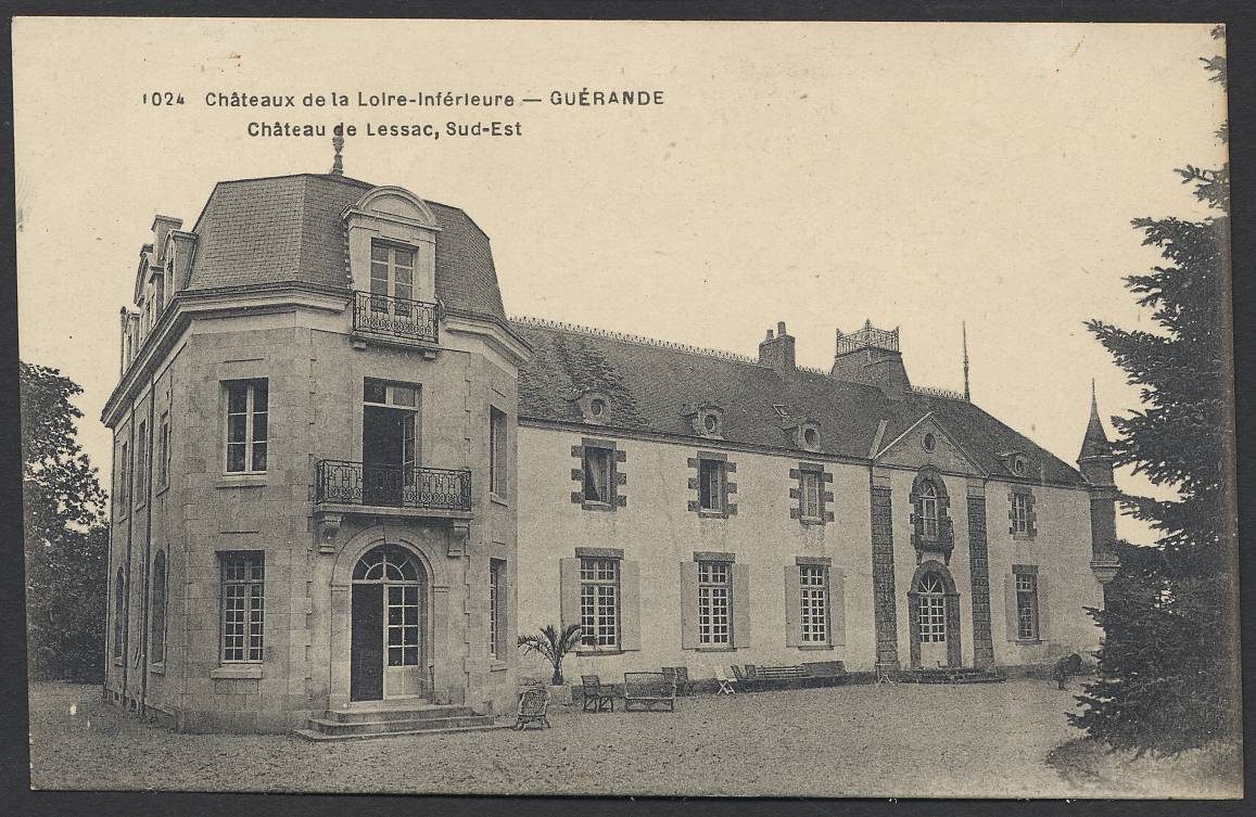 Manoir, puis château de Lessac