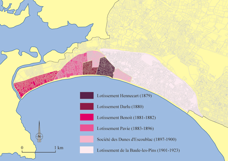 Lotissement concerté des Dunes d'Escoublac
