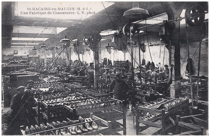 Usine de chaussures Repussard-Chupin, 22 rue d'Anjou