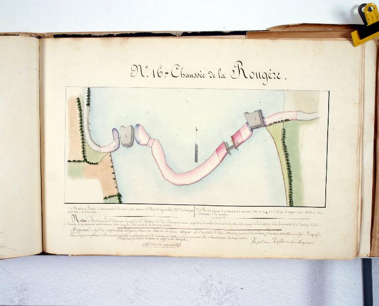 Site d'écluse de la Rongère