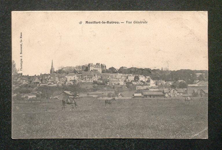 Bourg de Montfort-le-Gesnois : ancien bourg de Montfort-le-Rotrou