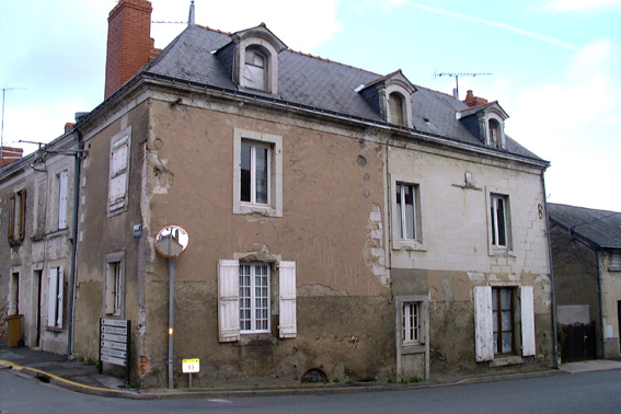 Les maisons et fermes de la commune de Châteauneuf-sur-Sarthe