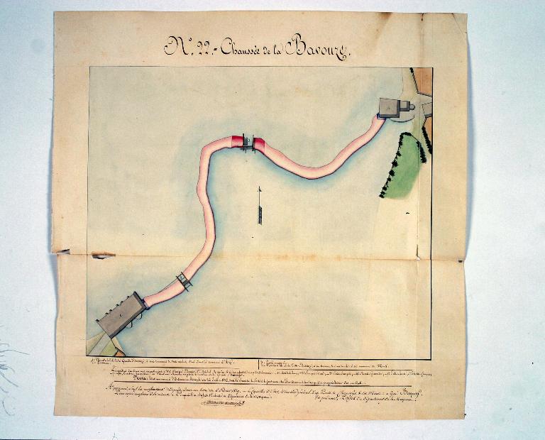 Site d'écluse de la Bavouze