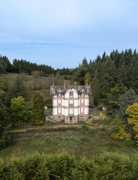 Maison de villégiature dite château, le Buat