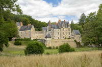 Le château de Courtanvaux.