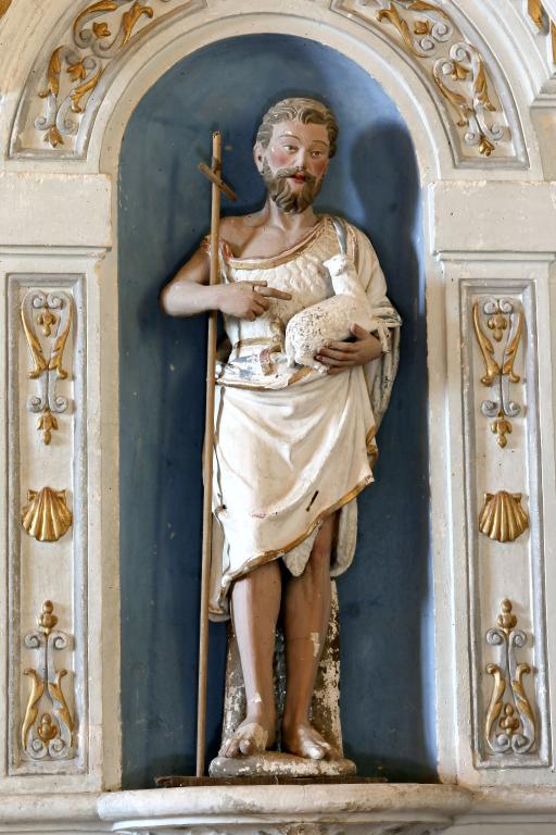 Statue : Saint Jean-Baptiste - Inventaire Général du Patrimoine Culturel