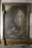 Tableau : Apparition de Notre-Dame-de-Lourdes à Bernadette Soubirous