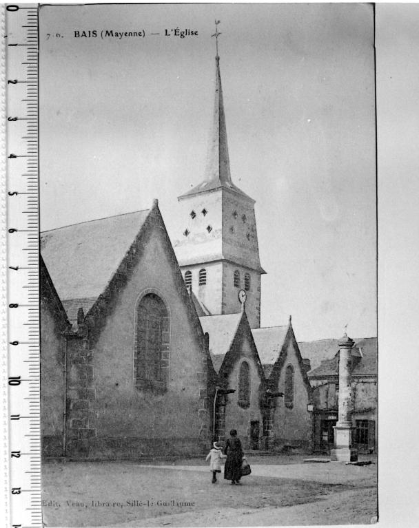 Église paroissiale Notre-Dame-de-l'Assomption - place de l'Ancien-Marché, Bais