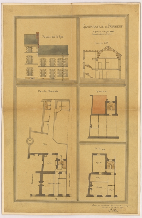 Maison, 3, 5 rue Pitre-Chevalier, Paimbœuf