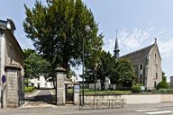 Collège Saint-Michel, dit institution libre de Saint-Michel, actuellement collège et lycée Saint-Michel - 5 rue Henri-Dunant, Château-Gontier