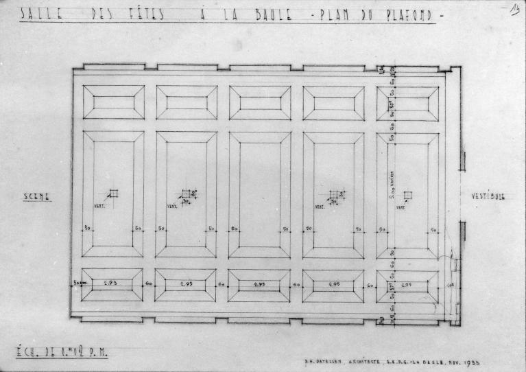 Cinéma, théâtre dit Salle des Fêtes, 235 avenue du Maréchal-de-Lattre-de-Tassigny