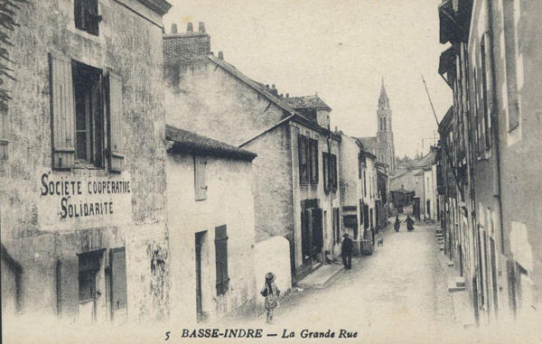 Bourg de Basse-Indre, Indre