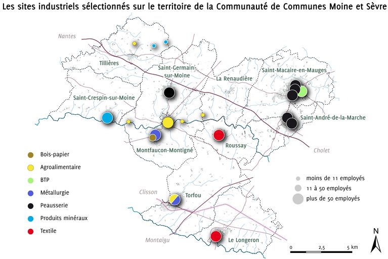 Les bâtiments de production