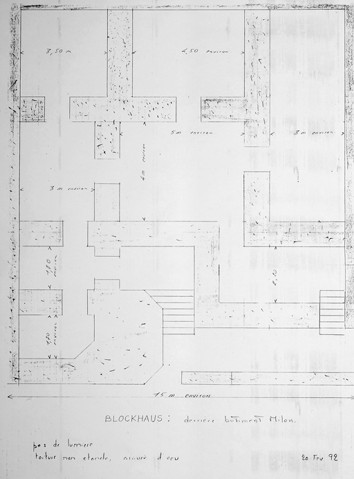 Blockhaus, 22 rue du Faubourg-Saint-Michel