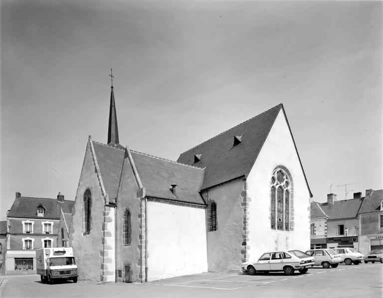 Église paroissiale Notre-Dame-de-l'Assomption - place de l'Ancien-Marché, Bais