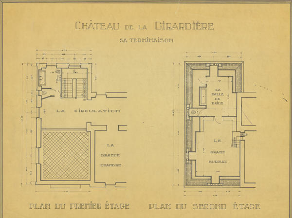 Manoir, puis demeure dite château, la Girardière