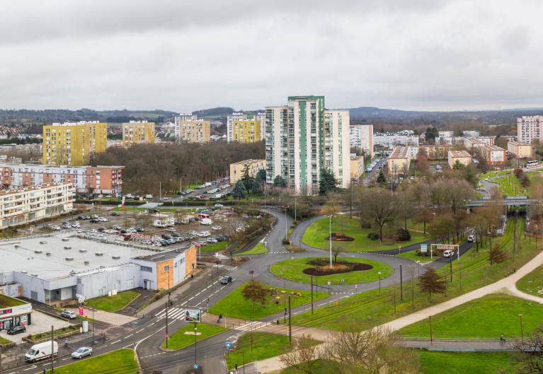 Aménagement paysager du quartier des Sablons